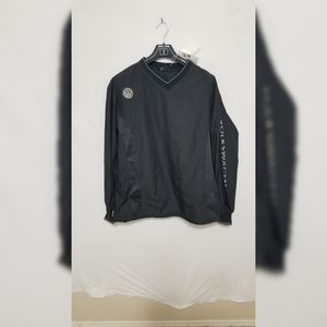 North End Volkswagen XL Black Windbreaker
